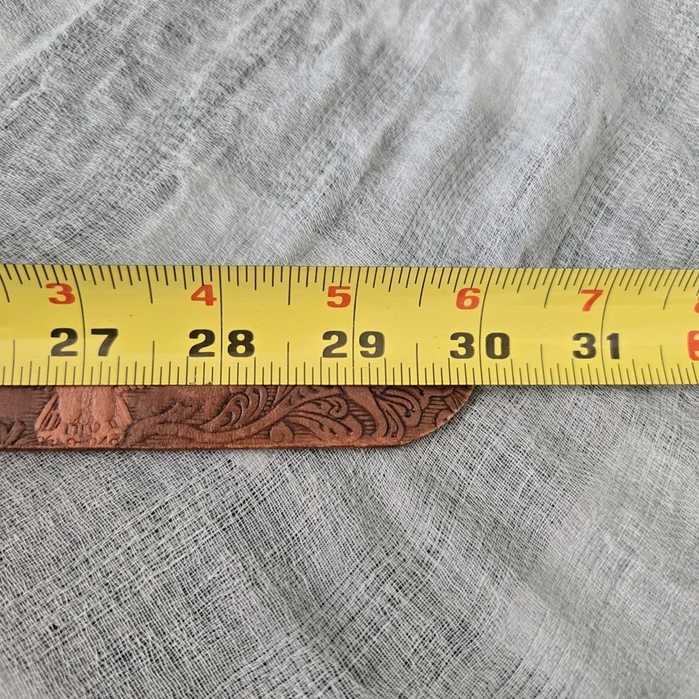USAccessories Youth Hand Painted Genuine Leather Belt  24
